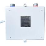 ATWFS Instant Water Heater 220V 4600W Portable Electric Heaters for Bathroom Hot Water Shower and Home Kitchen Heating