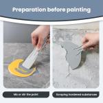 Mister Rui Paint Roller Kit, 18 Pack Paint Roller Set, 4"9" Paint Rollers for Painting Walls, Paint Tray with Liners, Angled Paint Brush, Professional Painting Kit for Home Improvement