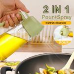Pour and Spray Oil Dispenser Bottle – High Capacity Kitchen Fryer for Olive Oil