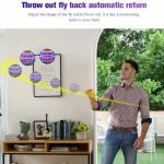 Flying ball, automatic spinning ball, LED dazzling lights, floating magic, fan, UFO flying machine, toy, gift, game, sports ball