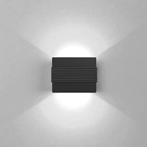 Kawell Modern LED Wall Sconces Up Down LED Wall Light Indoor Outdoor Creative LED Wall Lamp 10W Hallway Wall Mount Light Fixtures for Bedroom Living Room Stairs Porch, Cold White