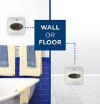 GE Appliances 2.5 Gallon, Versatile Mini Tank Water Heater with Adjustable Thermostat, Easily Installs Under Sink, 120v, GE02P08BAW