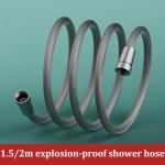 Nylon Rope Braided Shower Pipe 4 Points Universal Water Pipe Hot And Cold Shower Head Explosion-proof Connecting Pipe