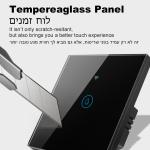 40A Tuya WiFi Smart Water Heater Boiler Switch 8000W Smart Life App Remote Control Energy Monitoring Voice Google Home Alexa