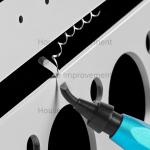 Deburring Tool Set with 11pcs High Speed Steel Swivel Blades Burr Removal Tool for Metal Resin PVC Pipes Copper Plastic Aluminum