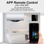 40A Tuya WiFi Smart Water Heater Boiler Switch 8000W Smart Life App Remote Control Energy Monitoring Voice Google Home Alexa