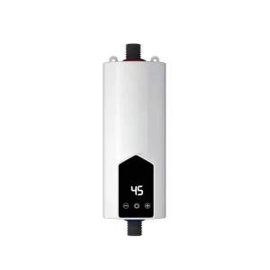 Adjustable Portable Electric Water Heater 3000W-5500W Instant Tankless 220V for Bathroom Shower and Kitchen Sink