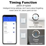 40A Tuya WiFi Smart Water Heater Boiler Switch 8000W Smart Life App Remote Control Energy Monitoring Voice Google Home Alexa