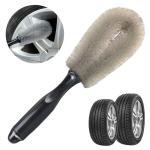Tire Detail Brush Car Rim Scrubber Cleaner Duster Car Wheel Rim Hub Cleaning Brush Soft Bristle Auto Detailing Washing Tools