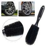 Tire Detail Brush Car Rim Scrubber Cleaner Duster Car Wheel Rim Hub Cleaning Brush Soft Bristle Auto Detailing Washing Tools