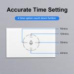 Tuya Smart Life WiFi Boiler Switch with Energy Monitoring 4400W Smart Water Heater Switch 20A US Standard for Alexa Google Home