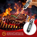 Food Thermometer Probe Type Electronic Kitchen Digital Thermometer for Meat Milk Cooking Food BBQ TP300 Temperature Gauge Tool