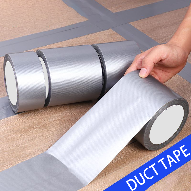 10M Super Sticky Cloth Duct Tape Carpet Binding Floor Waterproof Heavy Duty Industrial Adhesive Tape Repair Bundles