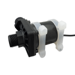 DC12V 24V Silent Brushless Motor IP68 Submersible Water Heater Shower Booster Pump Can Be Equipped with EU Adapter Brass Joint