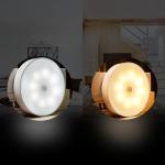 LED Smart Human Body Sensor Night Lamp Emergency Automatic Lighting USB Charging Wireless Magentic Suction Use Night Light
