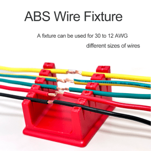 ABS Wire Fixture Bracket Welding Table Clamp Fixed Clamp Magnetic Welding Bench For Thick And Thin Wire Clamp Sodering Tools