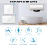 LoraTap WiFi Boiler Water Heater EU US IL Switch Tuya Smart Life App Remote Control Energy Monitoring Voice Google Home Alexa