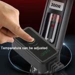 Aquarium Submersible Heater Fish Tank Water Heating Rod Constant Aquarium Thermostat Temperature Control 220V 50-500w EU Adapter