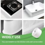 1pc Bathroom Waterproof Wall Stickers Sealing Tapes PVC Adhesive Sealing Strips Sink Edge Tape Kitchen Bathroom Accessories