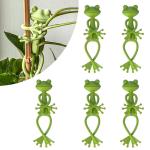 1/3/5/10PCS Frog Plant Stand Tomato Plant Support for Plants Gardening Plant Holder Plant Climbing Fixture Clips Garden Supplies