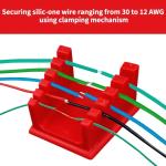 ABS Wire Fixture Bracket Welding Table Clamp Fixed Clamp Magnetic Welding Bench For Thick And Thin Wire Clamp Sodering Tools