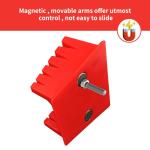 HZY ABS Wire Fixture Bracket Welding Table Clamp Fixed Clamp Magnetic Welding Bench For Thick And Thin Wire Clamp Sodering Tools