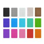 For Phone Fixture Suction Cup Backed Adhesive Silicone Rubber Sucker Pad For Fixed Pad Transparent Backed Silicone Suction Pad