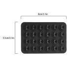 For Phone Fixture Suction Cup Backed Adhesive Silicone Rubber Sucker Pad For Fixed Pad Transparent Backed Silicone Suction Pad