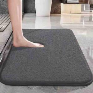 Bathroom Mat Bath Mat Long Hair Floor Mat Bedroom Door Mat Home Decoration Super Water Absorbent Bathroom Floor Mat Anti-slip