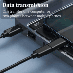 Multi USB Type C to C 60W Charging Adapter Cable Kit USB C to Lighting Conversion Set USB A & Type C to Micro/Type C/Lighting