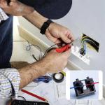 Wire Welding Fixture Clamp Spring Loaded Electrical Wire Holder Tool for Soldering Splicing Repair Workbench