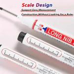 1-40PCS 20mm Deep Hole Long Nib Head Markers For Metal Perforating Pen Waterproof Bathroom Woodworking Decoration Multi-Purpose