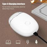 2 IN 1 Electric Nail Clipper Cutter With LED Light Automatic Nail Grinder Trimmer For Baby Adult Mini Manicure Tools Nail Care