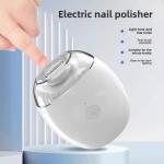 2 IN 1 Electric Nail Clipper Cutter With LED Light Automatic Nail Grinder Trimmer For Baby Adult Mini Manicure Tools Nail Care
