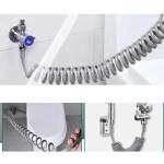 2m 3m 5m Spring Shower Hose Meters Water Plumbing Hose Plastic Bathroom Water Toilet Bidet Sprayer Telephone Line soft Hoses