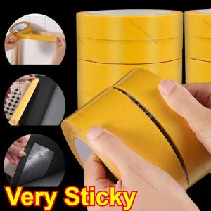 Extra Strong Double Sided Adhesive Tape Thin Super Strong Heavy Fixation Bookbinding Mesh Waterproof Powerful Grid Carpet Tape