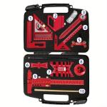 Aluminium Woodwork Measuring and Scribing Tool Set - 9 Piece Precision Kit for Carpentry and DIY Projects with Storage Box(10 Pieces.)