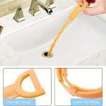 Household kitchen, toilet, plumbing, sink, hair cleaner, drain tool, hand cranked toilet, unclogger