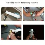 4M PTFE Water Pipe Tape Oil-free Sealing Tape Fitting Thread Seal Tape White Pipe Thread Seal Raw Material Tape Home Essential