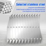 12 Point Center Finder Pro – Precision Measuring Tool for Woodworking, Welding & DIY Projects (Silver 12 Point)