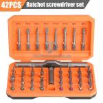 42 in 1 Magnetic Screwdriver Set, DIY Ratchet Screwdriver Set Multi Bit Magnetic