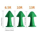 3pcs Multi-functional Silicone Sealant Nozzle Scraper Floor Caulking Tools Silicone Sealant Nozzles Kit Home Improvement Set A