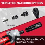 96PC 3/8" Drive Impact Socket Wrench and Bit Set Standard & Deep SAE & Metric