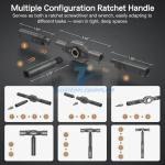 42 in 1 Magnetic Screwdriver Set, DIY Ratchet Screwdriver Set Multi Bit Magnetic