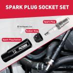 96PC 3/8" Drive Impact Socket Wrench and Bit Set Standard & Deep SAE & Metric