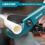 Libraton Pex Cutter 31mm Pex Pipe Cutte PEX Tube Cutter 1.25 Inch PEX Pipe Cutting Tools for PEX PVC PPR Plastic