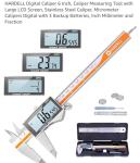 Digital Caliper,  Caliper Measuring Tool with Backlight LCD Scree...