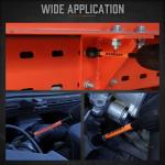 18PC Impact Magnetic Nut Drivers Set SAE & Metric Extra Long 1/4" Hex Shank Case