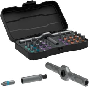 25Pcs 24 in 1 Multifunction Screwdriver Head Set Household Repair Ratchet Wrench