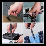 25Pcs 24 in 1 Multifunction Screwdriver Head Set Household Repair Ratchet Wrench